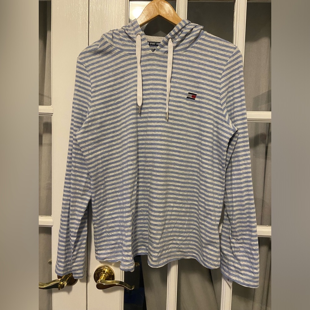 Tommy Hilfiger Sport striped pullover hoodie
